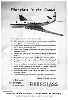 Fibreglass: Fibreglass Aircraft Components 1953