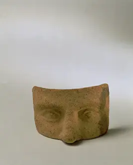 Cecina: Fictile mask: work in the