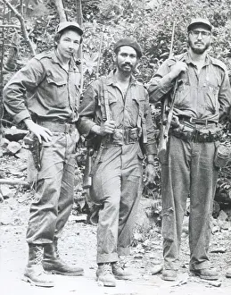 Almeida: FIDEL CASTRO (far right), with his brother ?