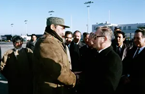 Strougal: Fidel Castro - Lubomir Strougal