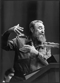 Salas Collection: FIDEL CASTRO - SPEECH