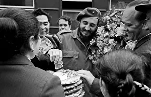 Samarkand: Fidel Catro visits USSR, 1963