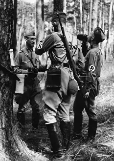 Mauser: Field exercise of the Nachrichten SA, 1939