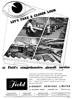 Aicraft: Field. Field's Aicraft Servicing, Modifications & Repairs
