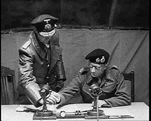 Luneberg: Field Marshal Bernard Montgomery Receiving
