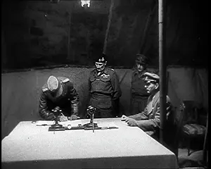 Luneberg: Field Marshal Bernard Montgomery Receiving