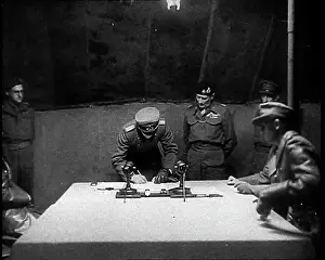 Luneberg: Field Marshal Bernard Montgomery Receiving