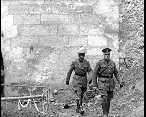 Haig: Field Marshal Douglas Haig Walking Towards