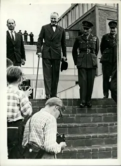 Luneberg: Field Marshal Viscount Montgomery in Germany