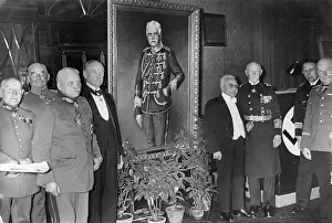 Merite: Field Marshal von Mackensen portrait presentation