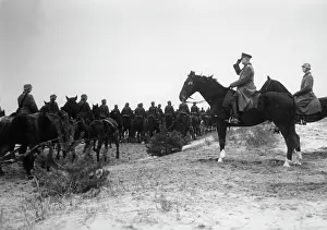 Withdrawn: Field parade of the 1st Cavalry Division - Eastern Front
