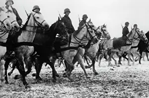 Meyer: Field parade of a German cavalry division - Eastern Front