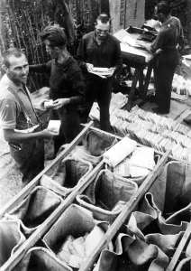 Sort: Field post office of a Waffen-SS division, Eastern Front