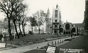 Planted: Field of Remembrance, St Margaret's, Westminster, London