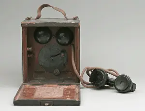 Diagram: Field telephone, No 100, Mark 234, 1917
