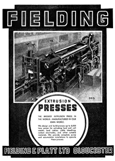 Extrusion: Fielding & Platt Extrusion Presses