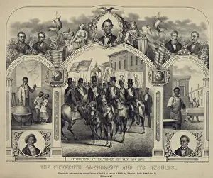 Banning: The Fifteenth Amendment banning voting discrimination ?