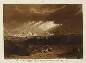 The Fifth Plague of Egypt (from the Liber Studiorum)