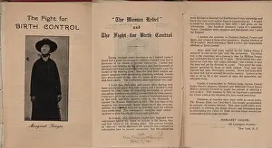 Contraception: THE FIGHT FOR BIRTH CONTROL, a pamphlet ?