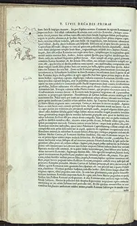Livy: Fight between Romulus and Mettius Curtius
