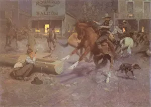 Roundup: Fight at the Roundup Saloon