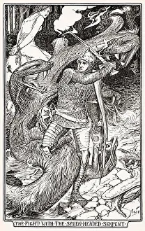 Grimms: The Fight With the Seven-Headed Serpent - The Two Brothers