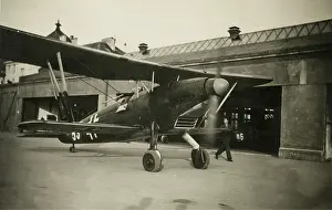 Hangars: Fighter aircraft Arado Ar 68