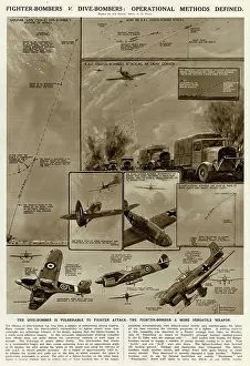 Defined: Fighter bombers v. dive bombers by G. H. Davis