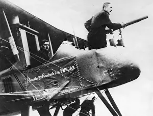 Punjab: Fighter plane with crew, WW1
