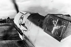 Breu: Fighter plane Messerschmitt Me 109, 1940