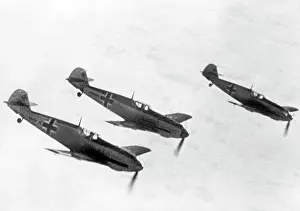 Stempka: Fighter plane Messerschmitt Me 109, 1940