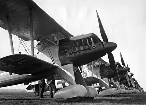 Partly: Fighter plane of type Heinkel He 51