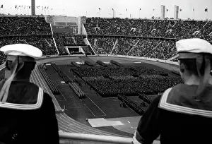 Nskov: Front fighters meeting at the Olympic Stadium in Berlin