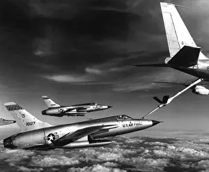 Refuel: Fighters refuel over Vietnam. US Air Force ?