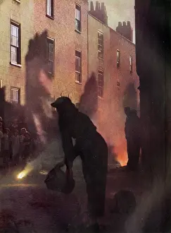 Home Front: Fighting incendiary bombs in the street
