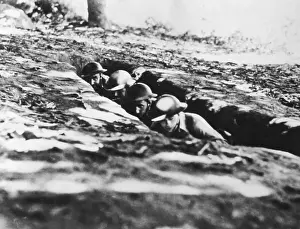 Filipino: Fighting of the Japanese against the USA in the Philippines