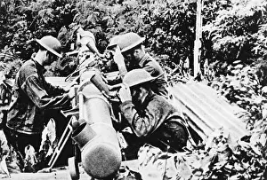 Philippines: Fighting of the Japanese against the USA in the Philippines