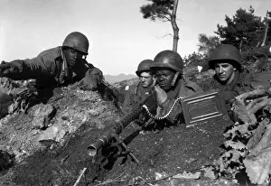 East Asia: Fighting north of the Chongchon River during the