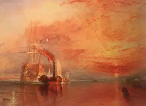 Temeraire: The Fighting Temeraire tugged to her last Berth, by Turner