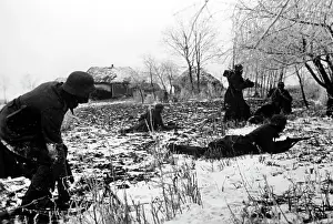 Luthge: Fighting in winter, 1941