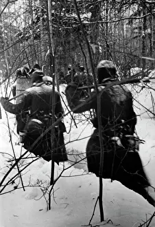 Juchnow: Fighting in winter, 1942