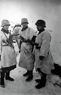 Leutnant: Fighting in winter, 1942