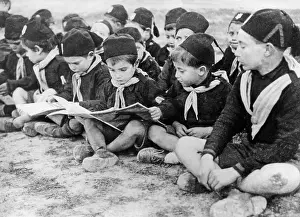 Able: Figli della Lupa reading at the Balilla training centre