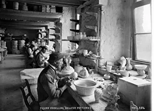 Potteries: Figure Modelling, Belleek Potteries