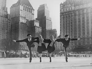 Rinks: Figure skaters in New York
