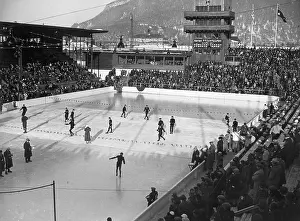 Partenkirchen: Figure skating at the Olympic winter gamees in Garmisch-Part