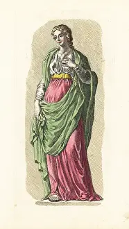Robert Sayer: Figure of an unknown Roman or Greek goddess