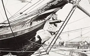 Figurehead: Figurehead, HMS Black Prince, Warrior Class battleship