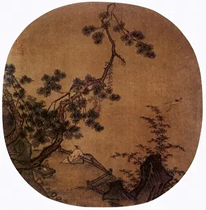 Pines: Figures Under Pines