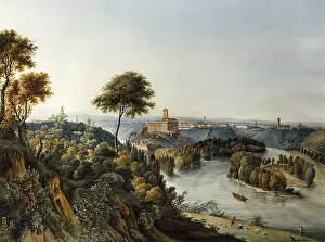 Alfieri: Figures by a River, by Giosafatto Alfieri